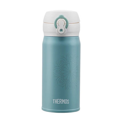 日本膳魔师 Thermos 高真空不锈钢保温杯保冷杯jnl 353 墨绿色350ml